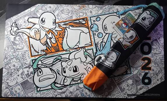Pokémon International Championships 2026 Kanto Playmat 